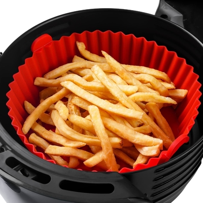 BPA Free Food Grade OEM ODM Air Fryer ODM سبد سیلیکونی ایمن در ماشین ظرفشویی