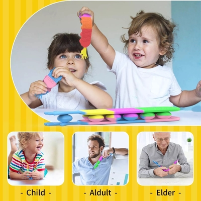 اسباب بازی های ضد استرس Squidopops Fidget با کیفیت بالا در ماشین ظرفشویی