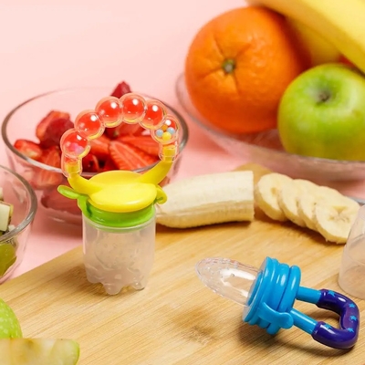 پر کردن سریع بدون BPA از خفگی جلوگیری می کند تغذیه کننده میوه کودک برای نوزاد