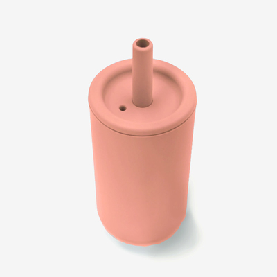 فنجان های سیلیکونی کوچک FDA Baby BPA Free Cup Sippy درب سیلیکونی با نی