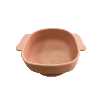کاسه مکنده سیلیکونی تغذیه کودک SGS BPA PVC رایگان سازگار با محیط زیست