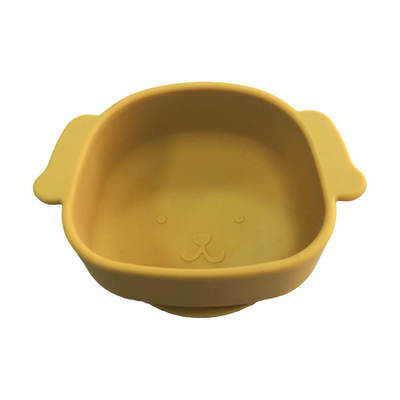 کاسه مکنده سیلیکونی تغذیه کودک SGS BPA PVC رایگان سازگار با محیط زیست