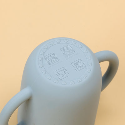 فنجان نی سیلیکونی ضد بو غیر پلاستیکی نشکن بدون BPA با درب